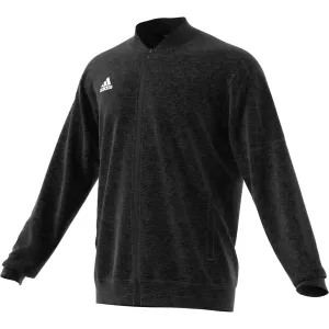 adidas Men's Black Melange Team Issue Bomber Jacket