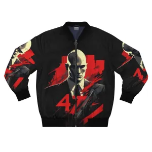 Agent 47 Bomber Jacket for Hitman Gamers