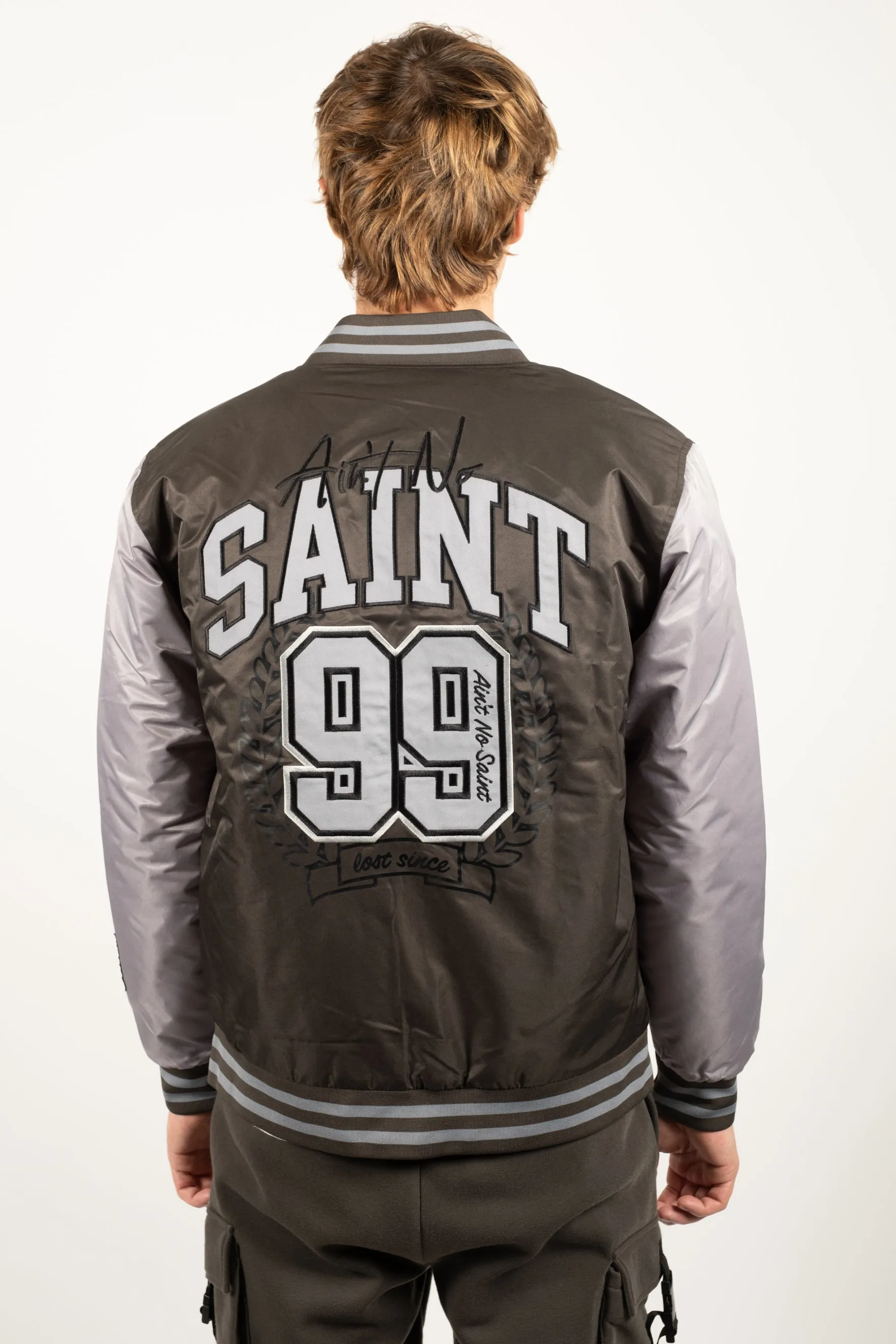 Aint No Saint Twill Bomber