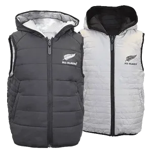 All Blacks Kids Reversible Puffa Vest