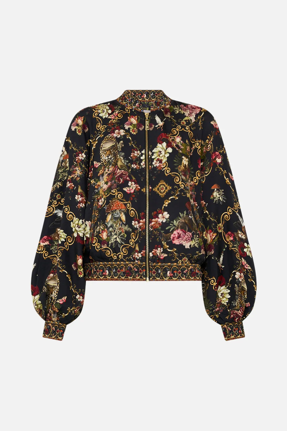 BLOUSON SLEEVE BOMBER TOLD IN THE TAPESTRY