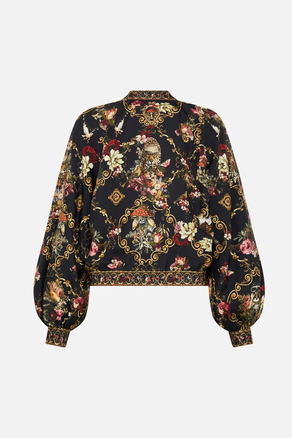 BLOUSON SLEEVE BOMBER TOLD IN THE TAPESTRY