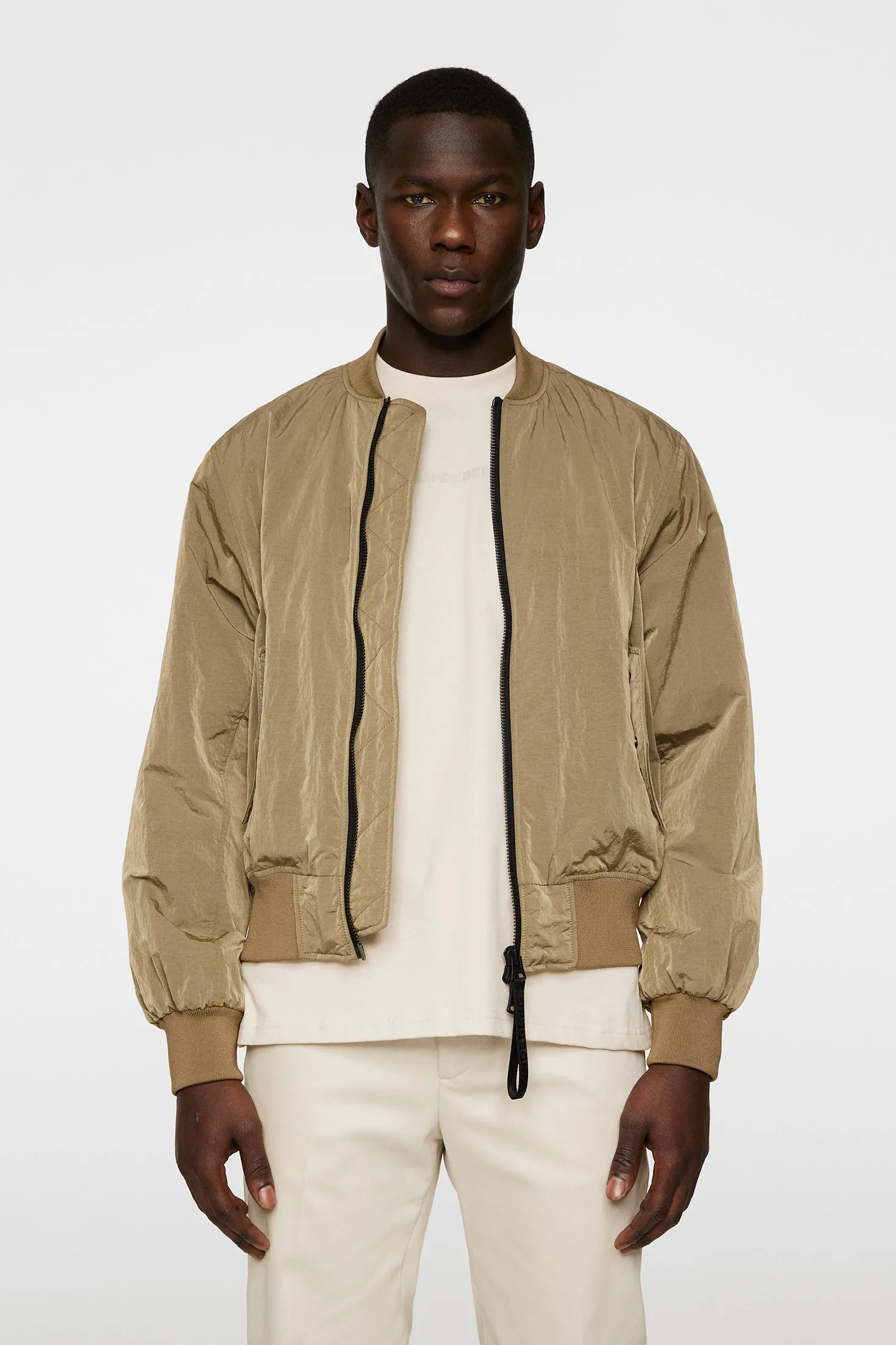 Bradfield Crinkle Bomber Jkt / Batique Khaki