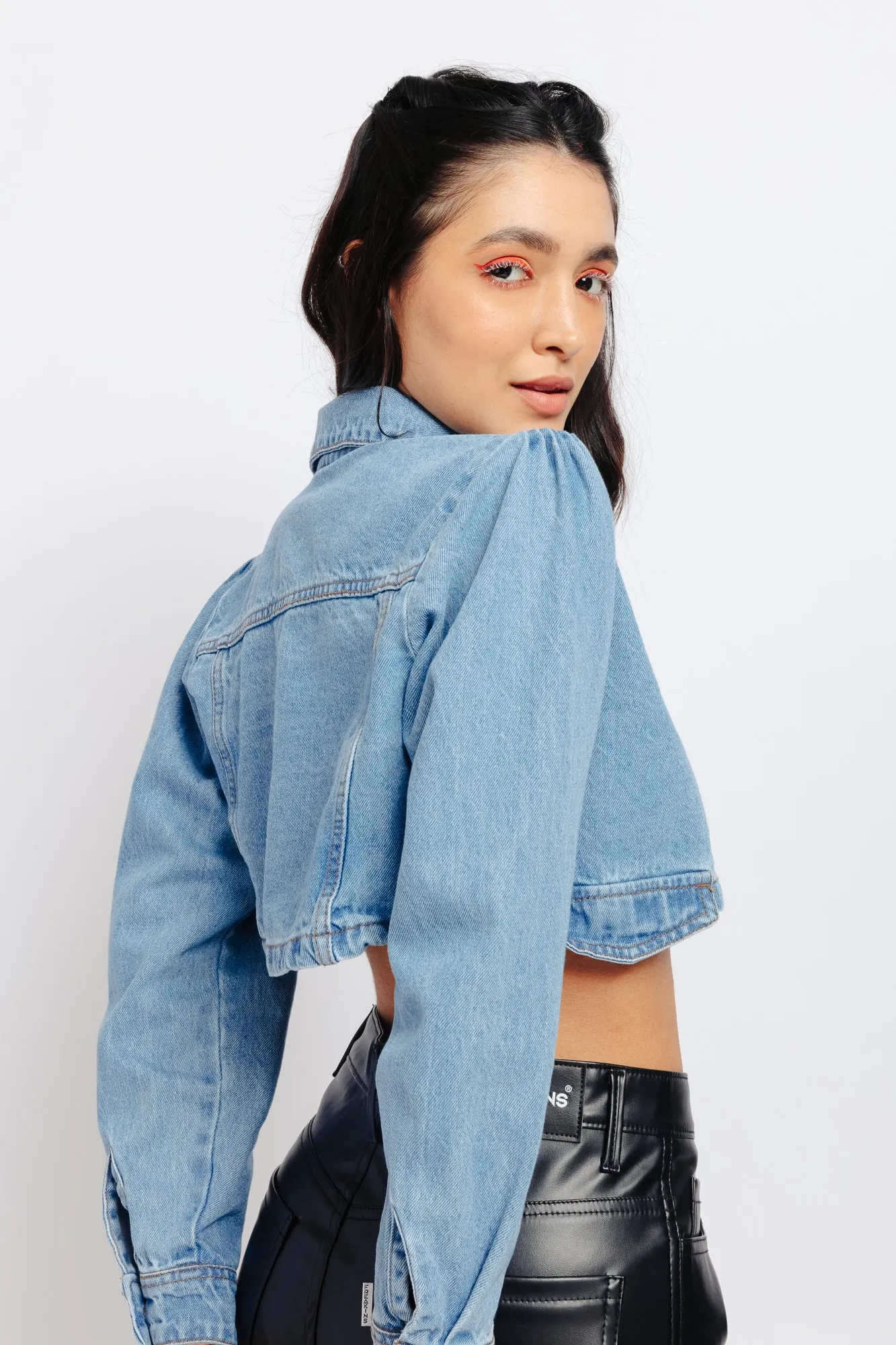 Classic Full Sleeve Denim Top