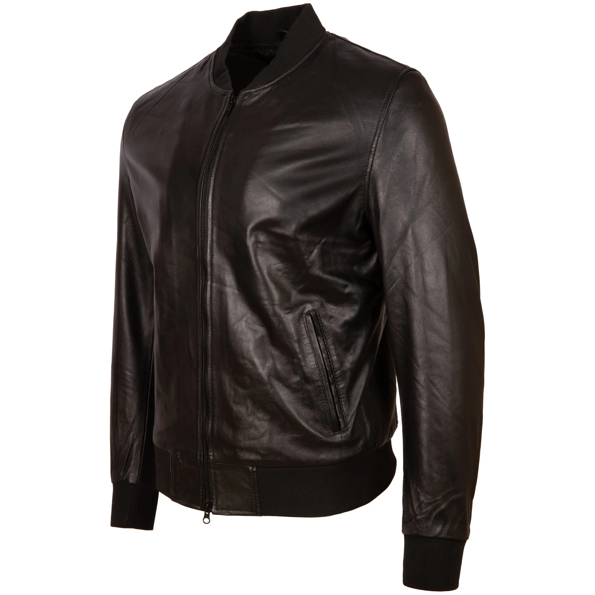 D9J9 Men's Bomber Jacket - Black