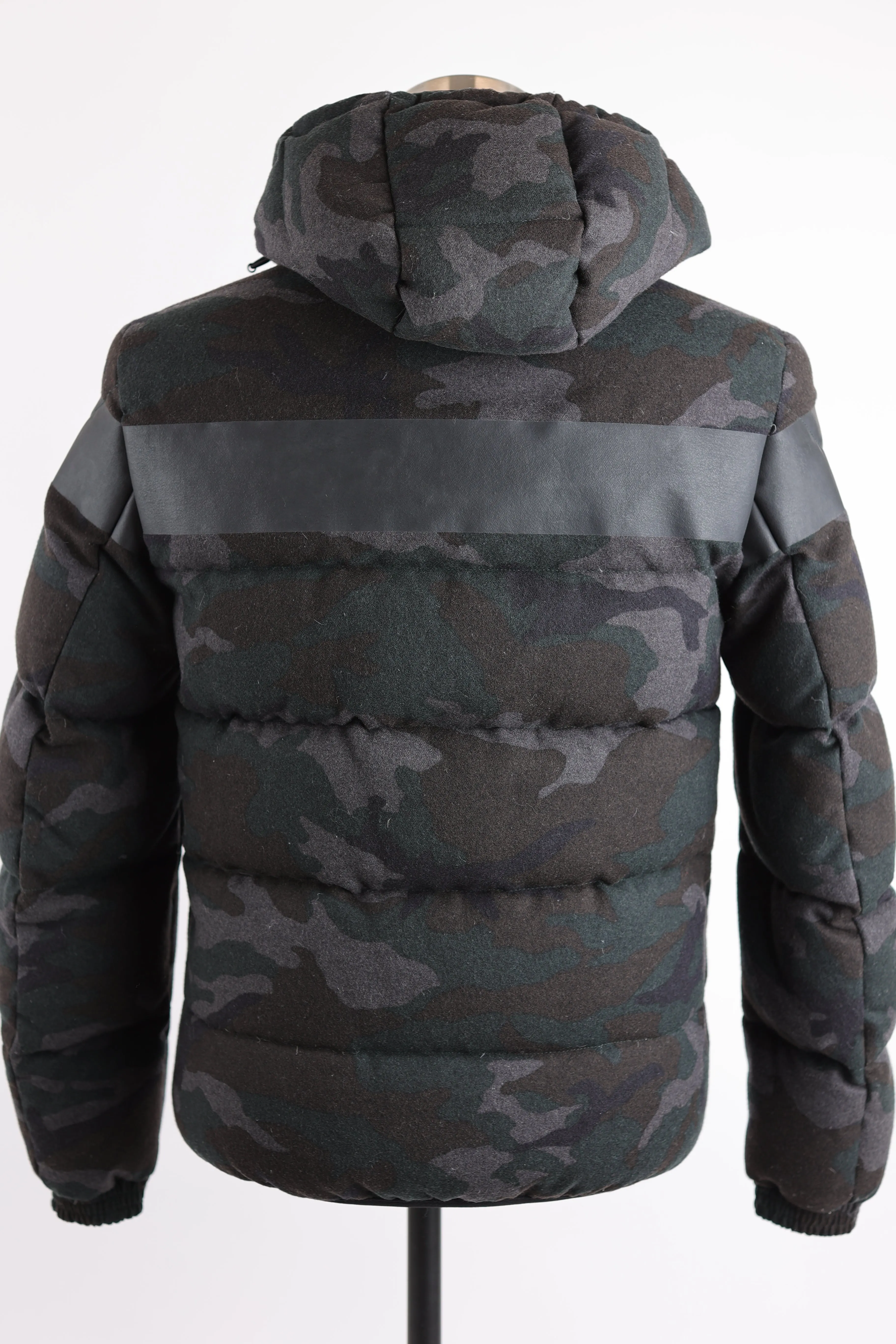 Down Camouflage Puffer Jacket