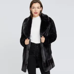 Faux Fur Topper