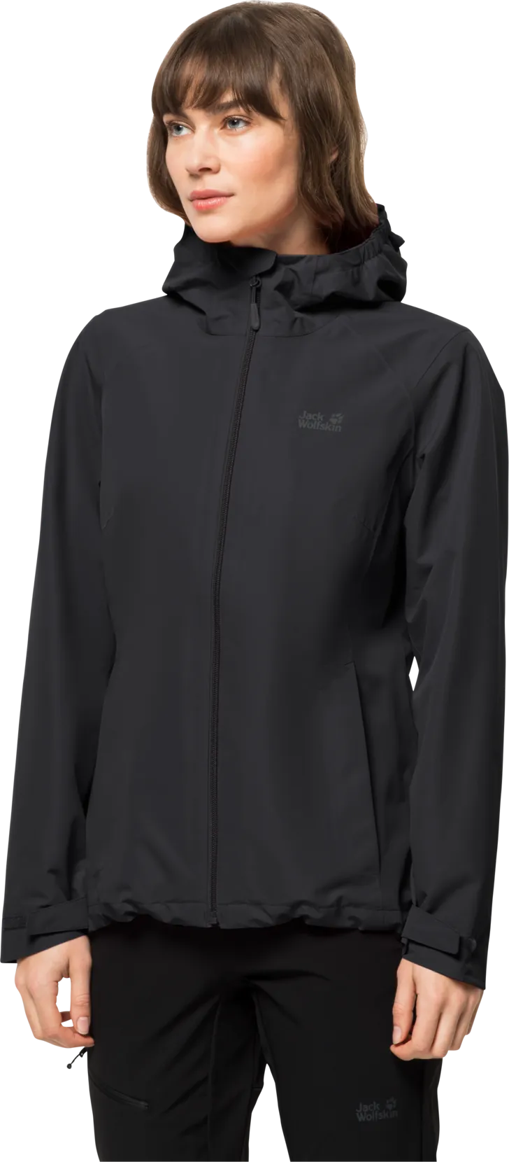 Jack Wolfskin Women&#x27;s Besler 2-Layer Jacket Black | Buy Jack Wolfskin Women&#x27;s Besler 2-Layer Jacket Black here | Outnorth