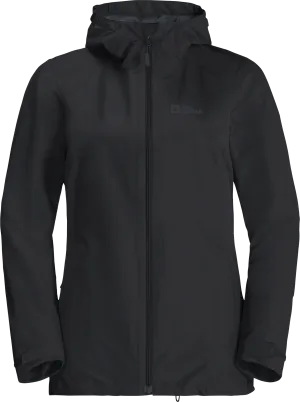 Jack Wolfskin Women&#x27;s Besler 2-Layer Jacket Black | Buy Jack Wolfskin Women&#x27;s Besler 2-Layer Jacket Black here | Outnorth