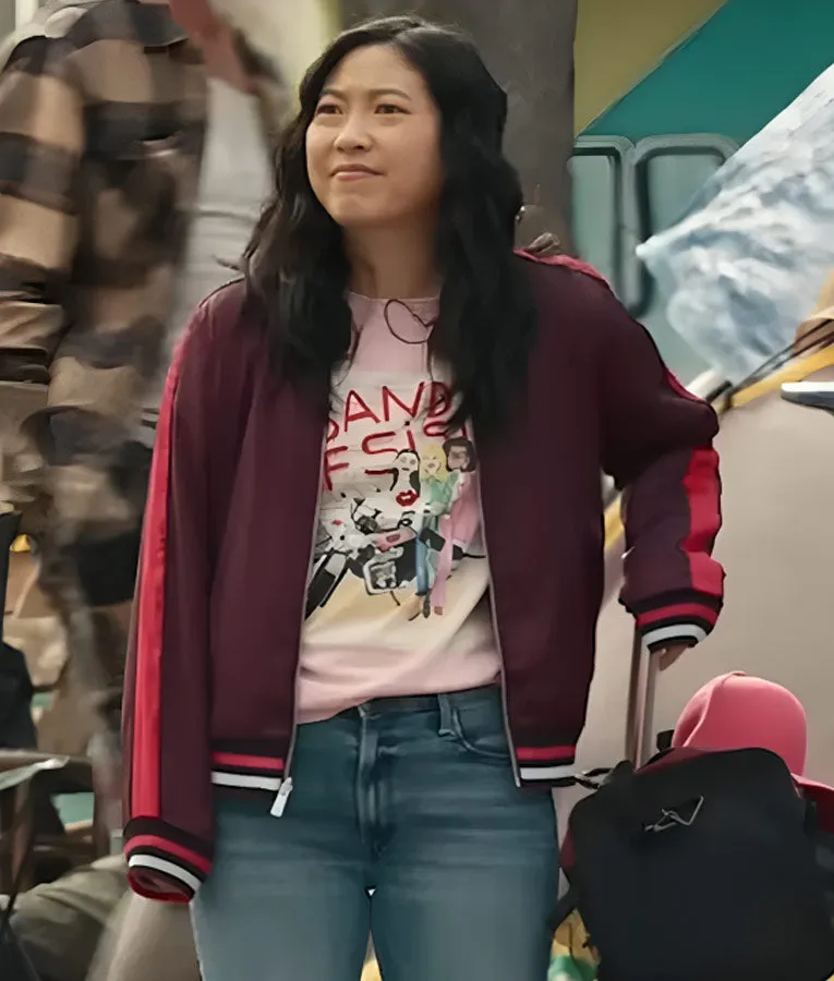 Jackpot 2024 Awkwafina Bomber Jacket