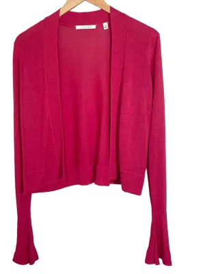 Light Summer Magenta Sweater Cardigan