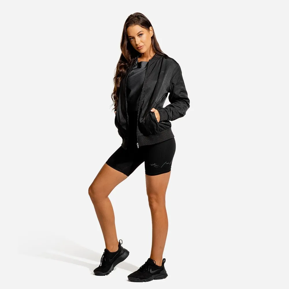 Limitless Bomber Jacket - Black