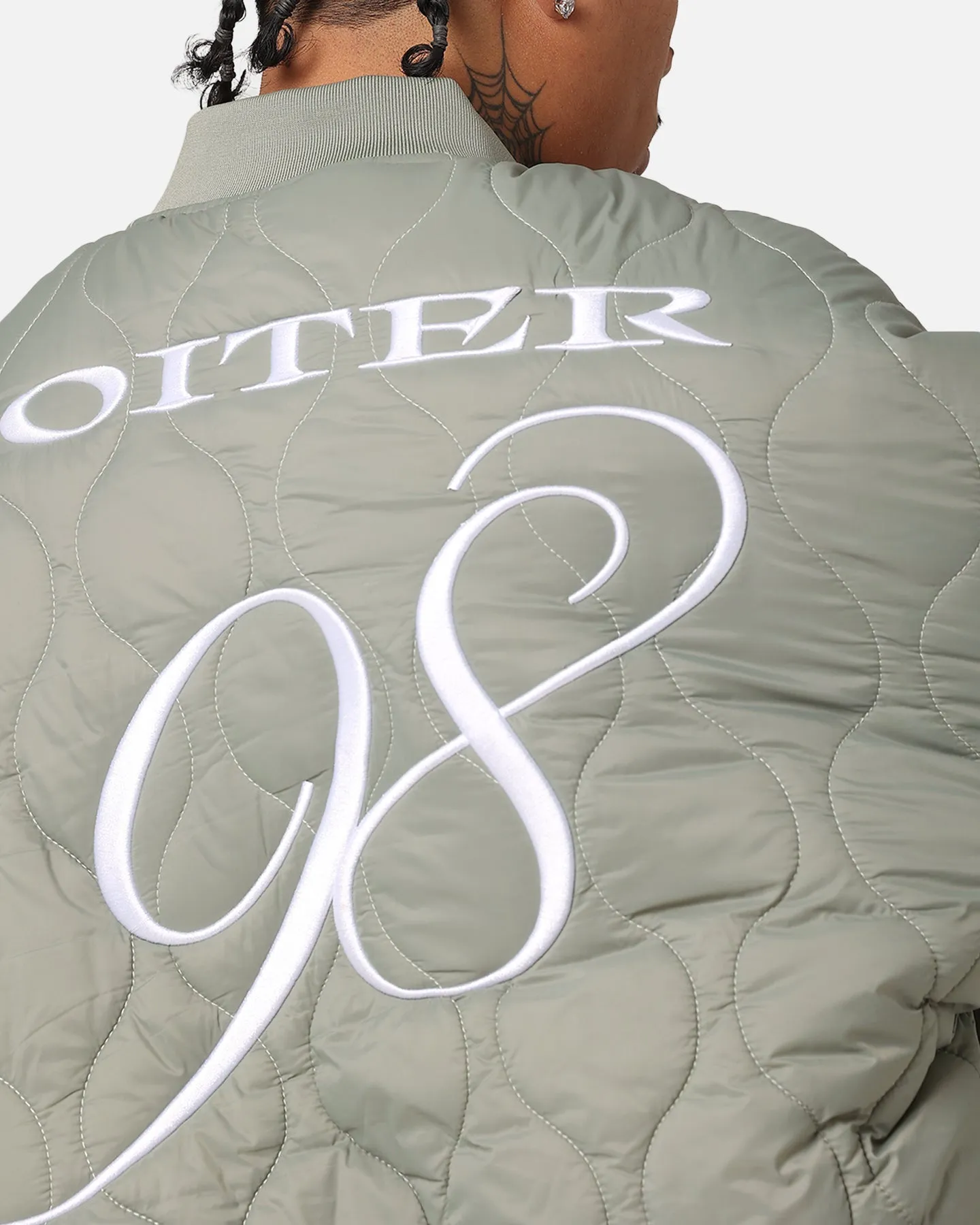 Loiter Kraven Reversible Bomber Jacket Green