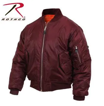 MA-1 Flight Jacket Maroon