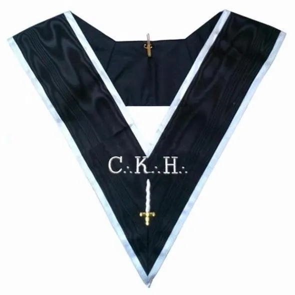 Masonic Officer's collar - ASSR - 30th degree - CKH - Deuxième Grand Juge