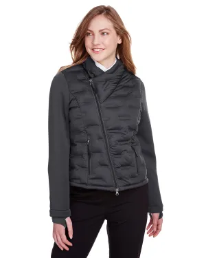 North End NE710W Ladies' Loft Pioneer Hybrid Bomber Jacket