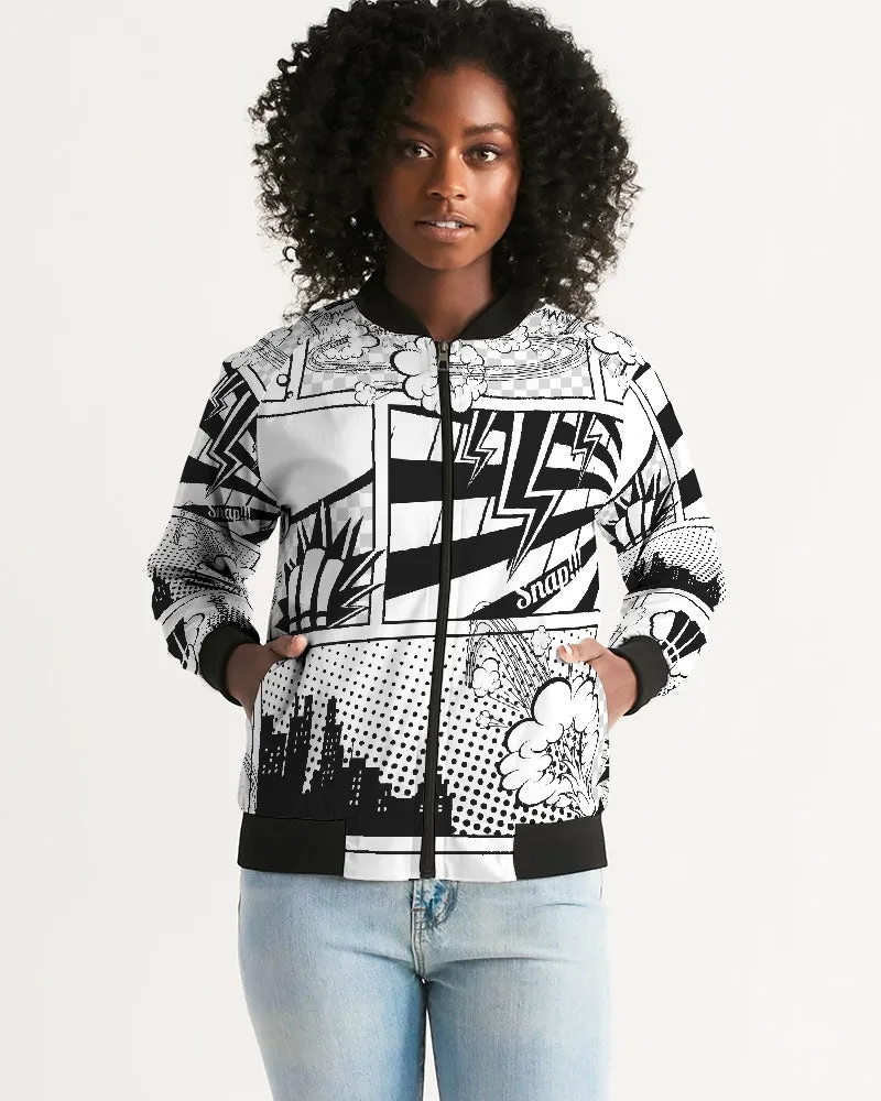 Retro Comic Women's Bomber Jacket