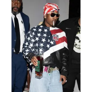 Super Bowl Asap Rocky Jacket