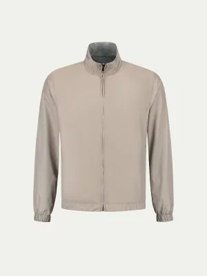 Taupe Reversible Voyager Jacket