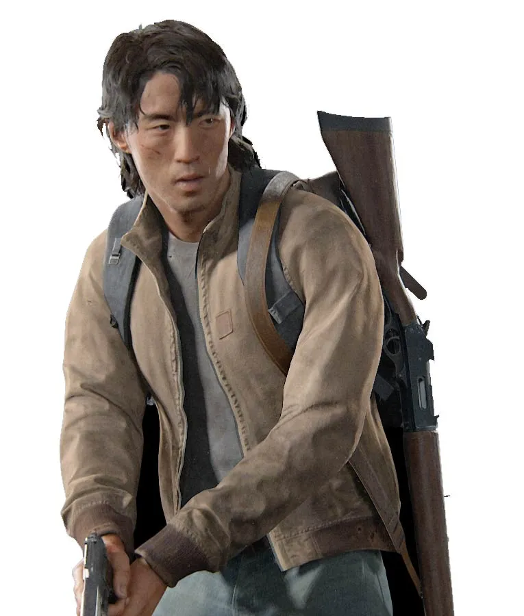 The Last of Us Part II Jesse Brown Bomber Leather Jacket