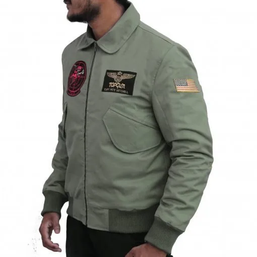 Tom Cruise Bomber Cotton Jacket