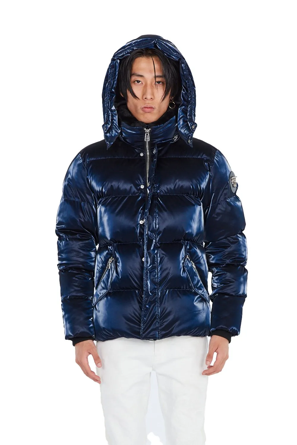 WoodPecker MEN'S BUMNESTER COAT - ALL WET ( NAVY)